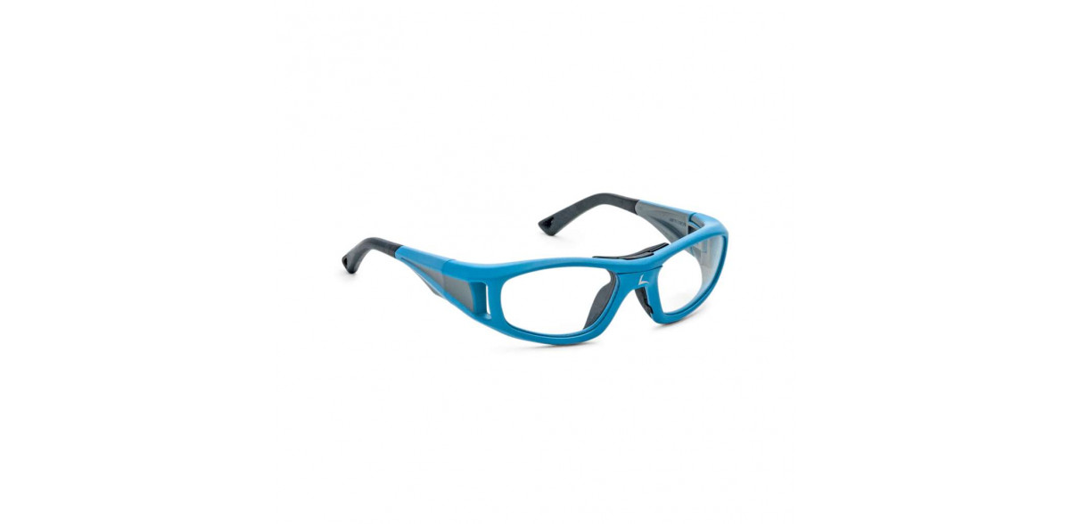 Okulary sportowe do korekcji dla dzieci LEADER C2 XS neonowy błękit