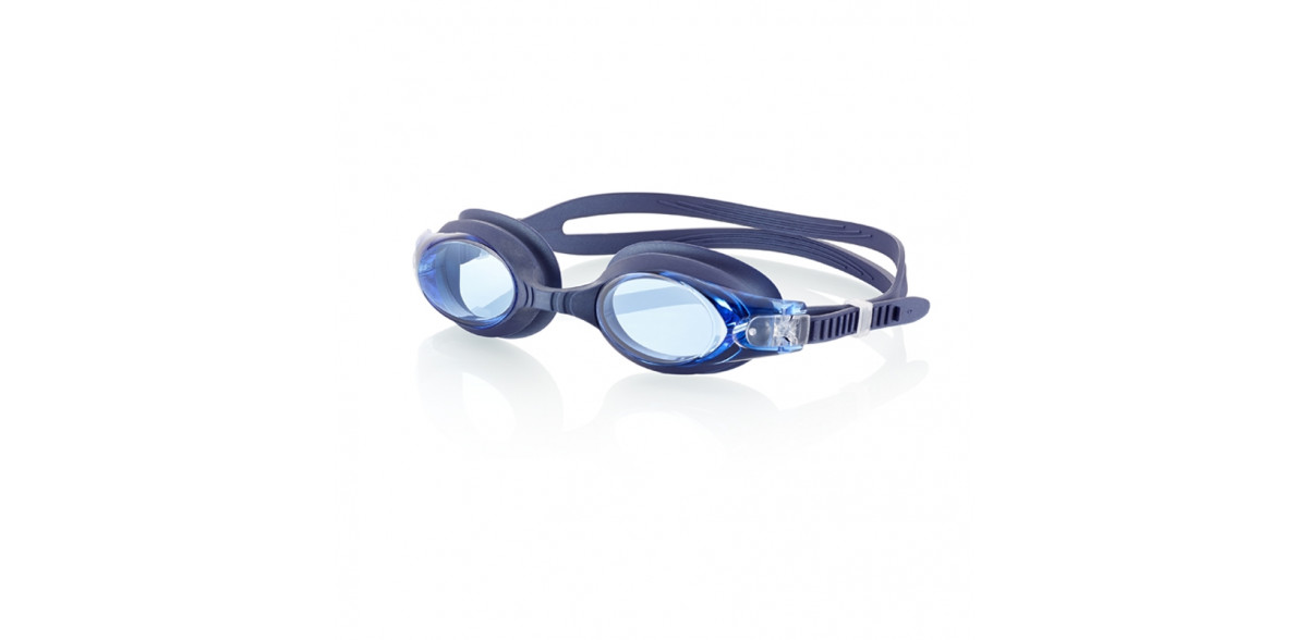 Okulary Centrostyle do pływania z mocą korekcyjną.