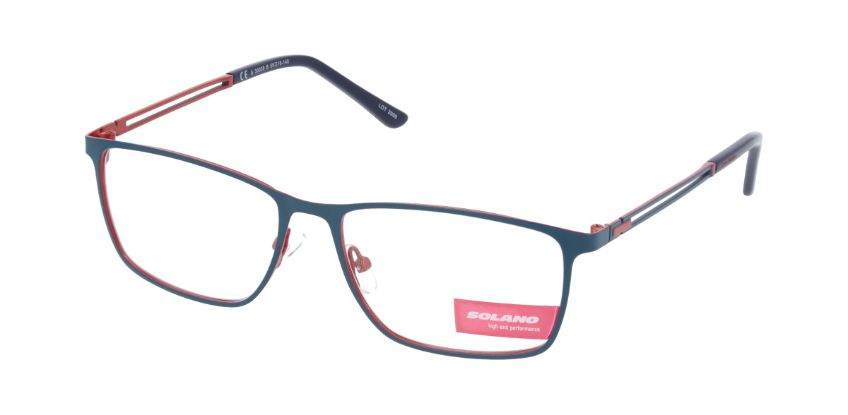 Męskie oprawki do okularów korekcyjnych Solano S 30028 B