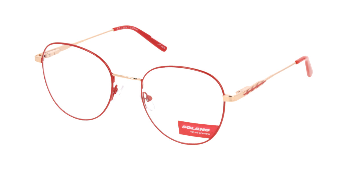 Damskie oprawki do okularów korekcyjnych Solano S 10456 C
