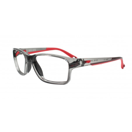 Rec Specs Active Z8-Y40 crystal grey/red #364 dziecięce oprawki do okularów korekcyjnych