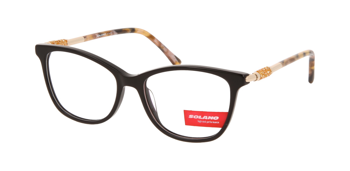 Damskie oprawki do okularów korekcyjnych SOLANO S 20564 B