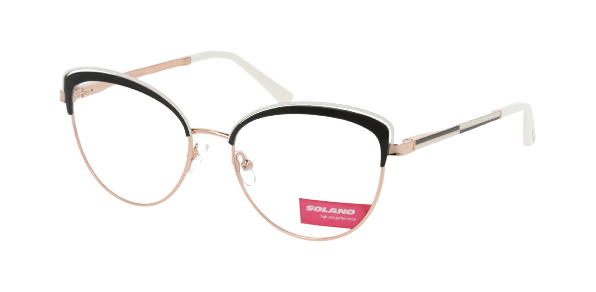 Damskie oprawki do okularów korekcyjnych Solano S 10519 B