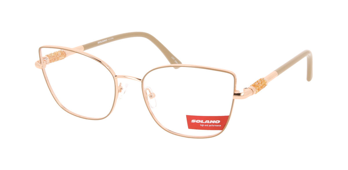 Damskie oprawki do okularów korekcyjnych Solano S 10546 B