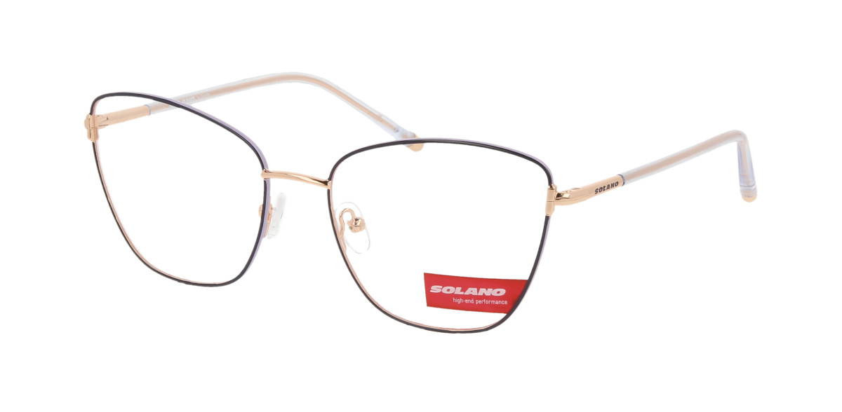 Damskie oprawki do okularów korekcyjnych Solano S 10562 B