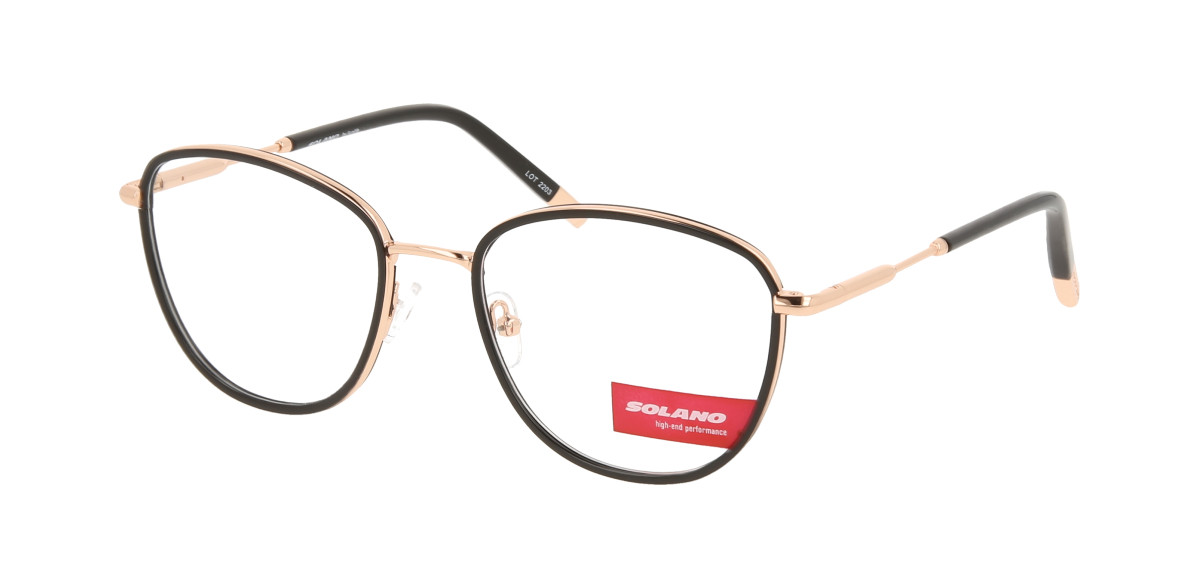 Damskie oprawki do okularów korekcyjnych Solano S 10563 A