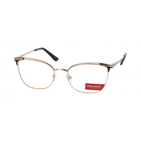 Damskie oprawki do okularów korekcyjnych Solano S 10596 A