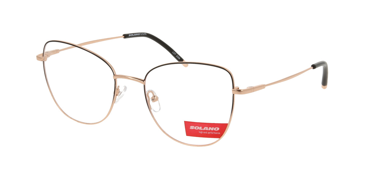 Damskie oprawki do okularów korekcyjnych Solano S 10598 A