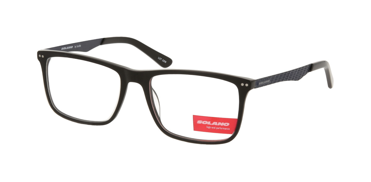 Męskie oprawki do okularów korekcyjnych SOLANO S 20588 B