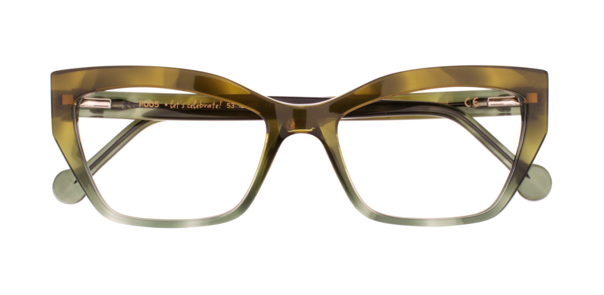 Damskie oprawki do okularów korekcyjnych Dekoptica Frame 055 oliwkowe