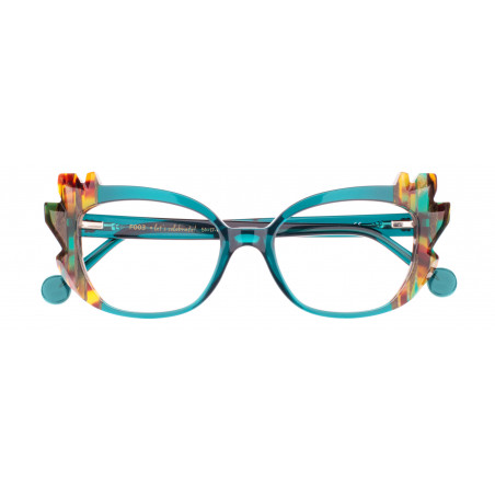 Damskie oprawki do okularów korekcyjnych Dekoptica Frame 003 kolor morski