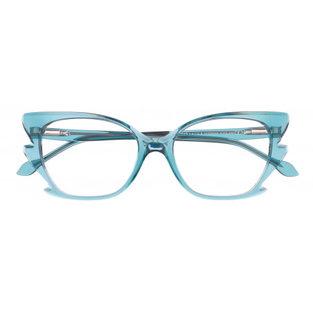 oprawki do okularów korekcyjnych Dekoptica 192 niebieskie transparentne