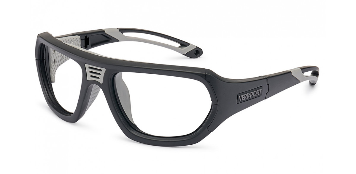 Versport Troy okulary sportowe do korekcji Matte Black | Grey