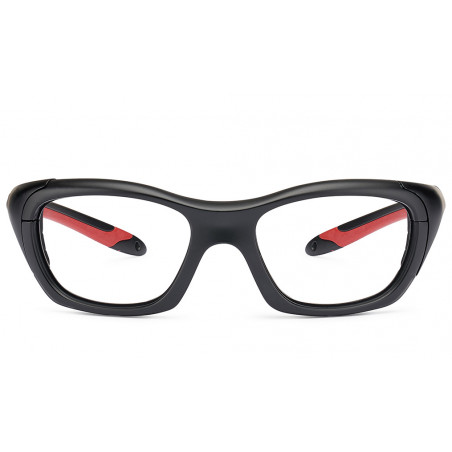 Okulary sportowe do korekcji Versport JERCULES EVO Matte BLACK Red