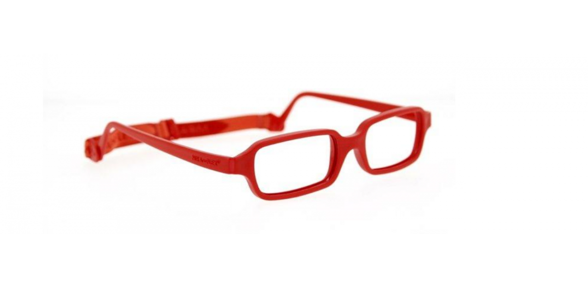 Oprawki do okularów korekcyjnych dla dzieci Miraflex New Baby 4 I czerwony