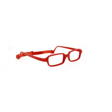 Oprawki do okularów korekcyjnych dla dzieci Miraflex New Baby 4 I czerwony