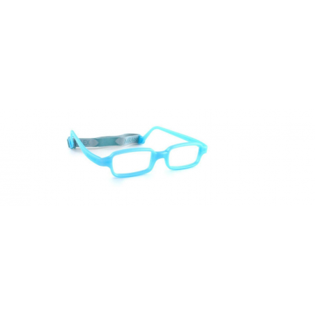 Oprawki do okularów korekcyjnych dla dzieci Miraflex New Baby 3 EP niebieski perłowy