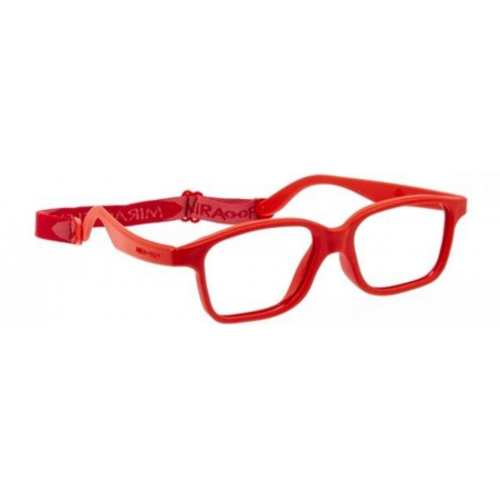 Oprawki do okularów korekcyjnych dla dzieci Miraflex Mayan 3 I czerwony