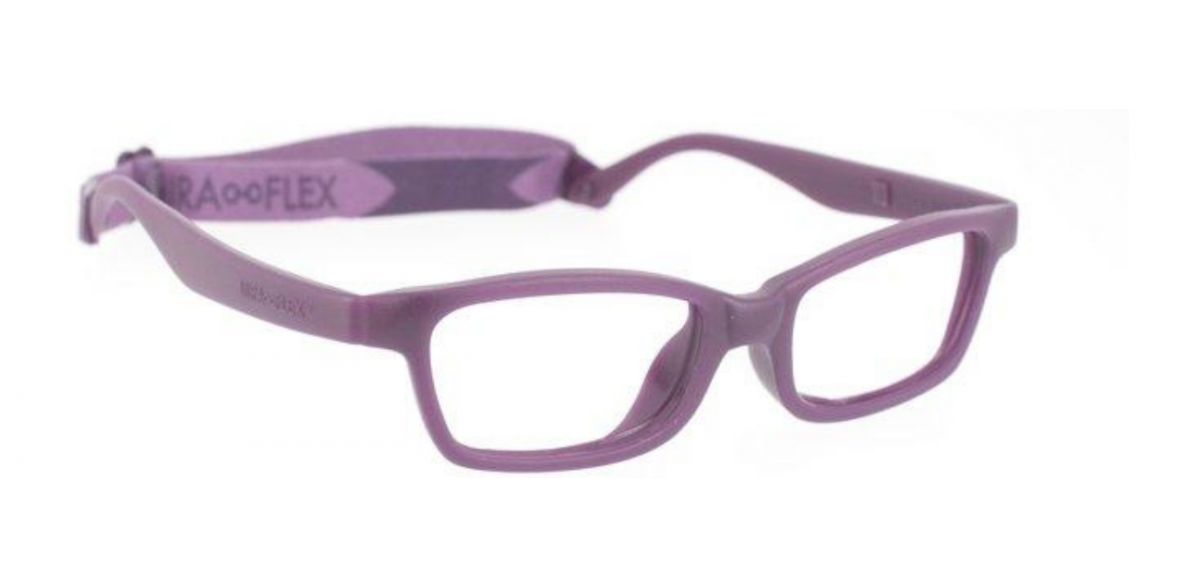 Oprawki do okularów korekcyjnych dla dzieci Miraflex Mayan 2 P śliwkowy