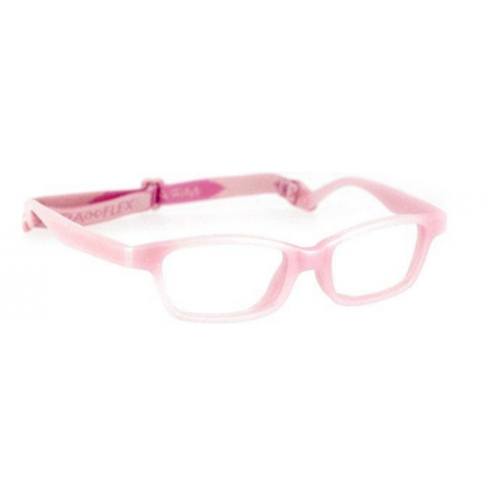 Oprawki do okularów korekcyjnych dla dzieci Miraflex Mayan 2 BP różowy perłowy