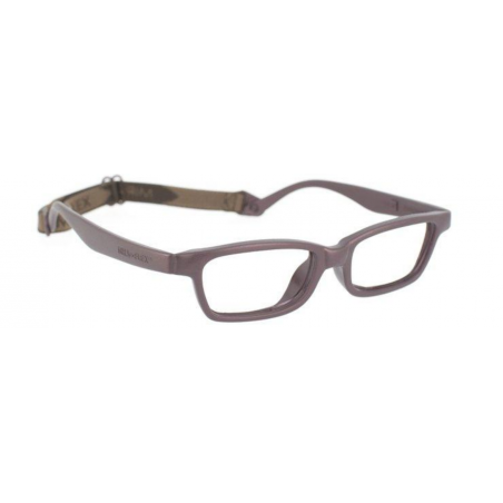 Oprawki do okularów korekcyjnych dla dzieci Miraflex Mayan 1 MM ciemny brązowy