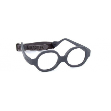 Oprawki do okularów korekcyjnych dla dzieci Miraflex Maxi Baby 2 J ciemny szary