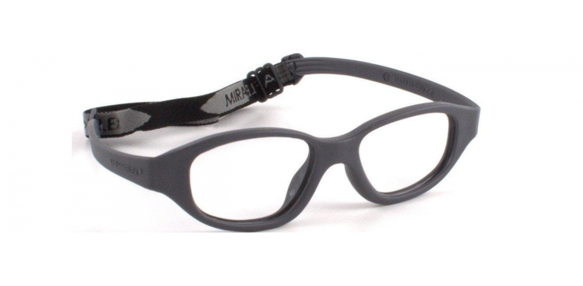 Oprawki do okularów korekcyjnych dla dzieci Miraflex Eva J ciemny szary
